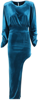 Midi -jurken Actualee , Blue , Dames - M,S