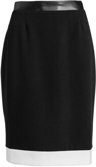 Midi kokerrok van Conquista Zwart - EU 46 / UK 18