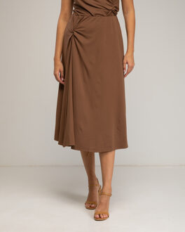 Midi rok Camel - L