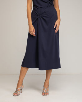 Midi rok Navy