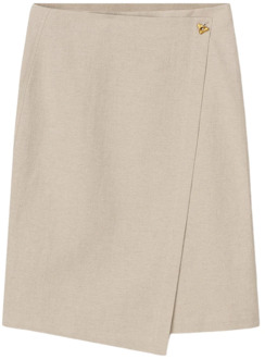 Midi Skirts Aeron , Gray , Dames - L,M,S,Xs