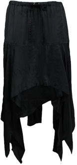 Midi Skirts JW Anderson , Black , Dames - M,2Xs