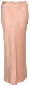 Midi Skirts March23 , Pink , Dames - Xl,L,S