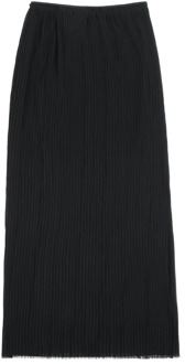Midi Skirts MM6 Maison Margiela , Black , Dames - M,Xs