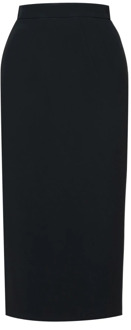 Midi Skirts N21 , Black , Dames - Xl,L