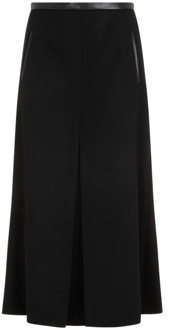 Midi Skirts Saint Laurent , Black , Dames - L,M,S