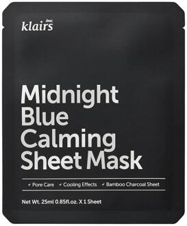 Midnight Blue Calming Sheet Mask 1 Pcs 25ml