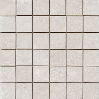 MidTown wand- en vloertegel - 30x30cm - Betonlook - Cream mozaiek mat (crème) SW07312604-1