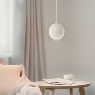 Midway hanglamp, 1-lamp, zandkleurig, metaal, GU10