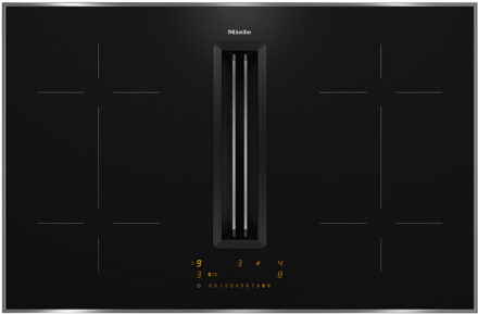 Miele KMDA7473-1 FR Inductie kookplaat met afzuiging Grijs