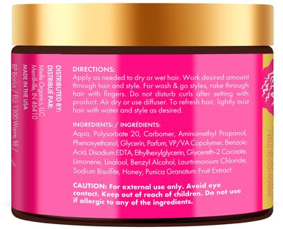 Mielle Organics Pomegranate & Honey Maximum Hold Gel Styler 473ml