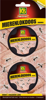 Mieren lokdoos 2 stuksKB Home Defence