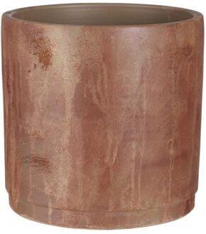 Mies Bloempot - 28x28x27 cm - Terracotta - Rood