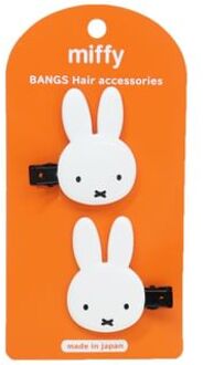 Miffy Bangs Hair Clip (Set of 2) WHITE