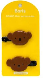 Miffy- Boris Bangs Hair Clip (Set of 2) As Shown in Figure