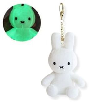 Miffy Luminous Bag Charm White - One Size