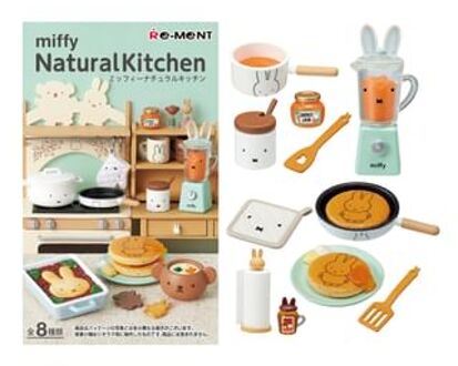 Miffy Mini Figure Blind Box (Natural Kitchen) (8 Types) 1 pc - Random Style