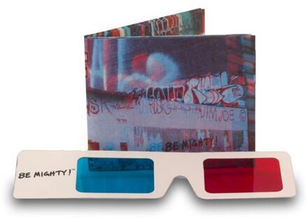 Mighty Wallet Billfold Portemonnee 3D Graffiti