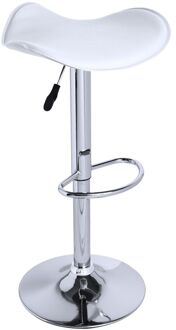 Miguel , Rox Kruk-Versterkte Stalen, Keuken Barkrukken wit