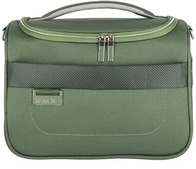 Miigo Beautycase green Groen - H 25 x B 34 x D 17