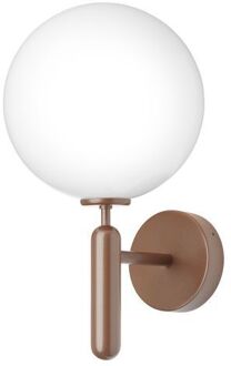 Miira Outdoor Wandlamp - Brons - Opaal