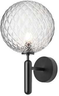 Miira Outdoor Wandlamp - Zwart - Helder