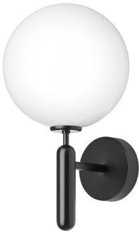Miira Outdoor Wandlamp - Zwart - Opaal