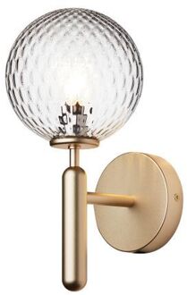 Miira Wandlamp - Messing - Helder Goud