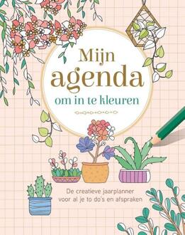 Mijn agenda om in te kleuren