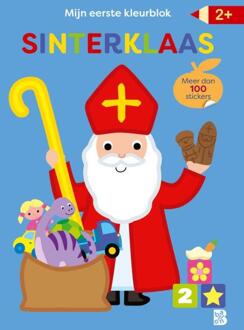 Mijn Allereerste Kleurblok Met Stickers: Sinterklaas - Sinterklaas