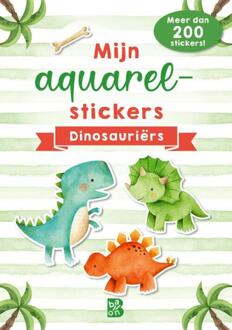 Mijn aquarelstickers dinosauriërs -   (ISBN: 9789403241616)