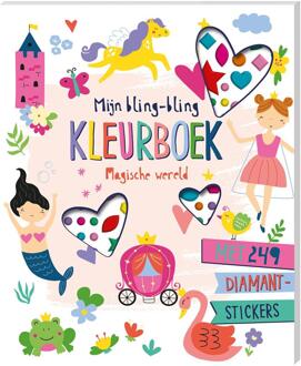 Mijn Bling-Bling Kleurboek - Magische Wereld - Interstat