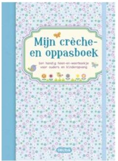 Mijn crèche- en oppasboek (blauw) - Boek Deltas Centrale uitgeverij (9044743384)