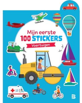 Mijn eerste 100 stickers: voertuigen. 3+