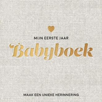 Mijn Eerste Jaar Babyboek - Maak Een Unieke Herinnering