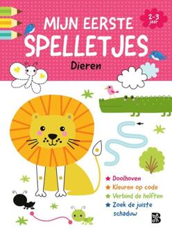Mijn eerste spelletjes: Dieren (2-3 jaar) -   (ISBN: 9789403237305)