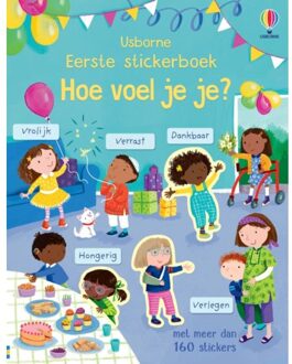Mijn eerste stickerboek: hoe voel je je.