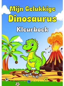 Mijn Gelukkige Dinosaurus Kleurboek - Maryan Ben