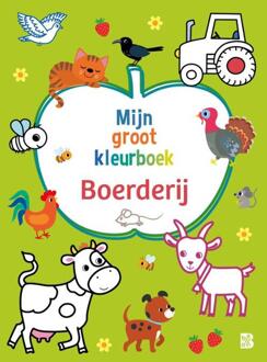 Mijn groot kleurboek: Boerderij -   (ISBN: 9789403242941)