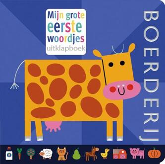 Mijn grote eerste woordjes uitklapboek - Boerderij -  Teresa Bellón (ISBN: 9789493354364)
