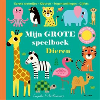 Mijn grote speelboek Dieren -  Ingela P Arrhenius (ISBN: 9789025781989)