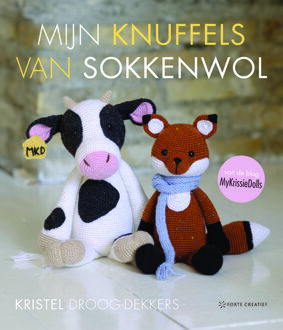 Mijn knuffels van sokkenwol - Boek Kristel Droog-Dekkers (9462501505)