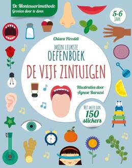 Mijn leukste oefenboek de vijf zintuigen -  Chiara Piroddi (ISBN: 9789036646918)