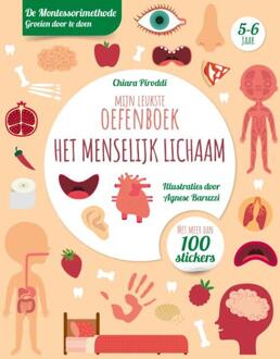 Mijn leukste oefenboek het menselijk lichaam -  Chiara Piroddi (ISBN: 9789036646925)