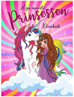 Mijn mooiste prinsessen kleurboek A4