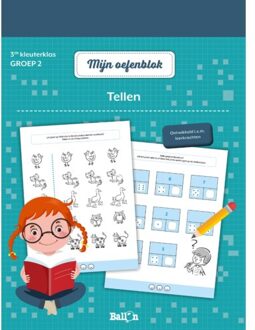 Mijn oefenblok 0 -  Tellen 3de kleuterklas - groep 2