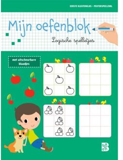 Mijn Oefenblok: Logische Spelletjes (Eerste Kleuterklas - Peuterspeelzaal) - Oefenblokken