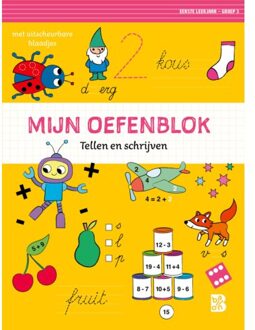 Mijn Oefenblok: Tellen En Schrijven - Oefenblokken