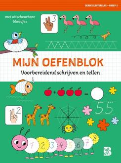 Mijn oefenblok: Voorbereidend schrijven en tellen - (ISBN: 9789403237855)