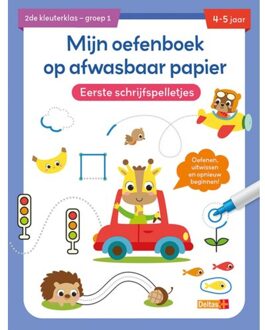 Mijn oefenboek Eerste schrijfspelletjes